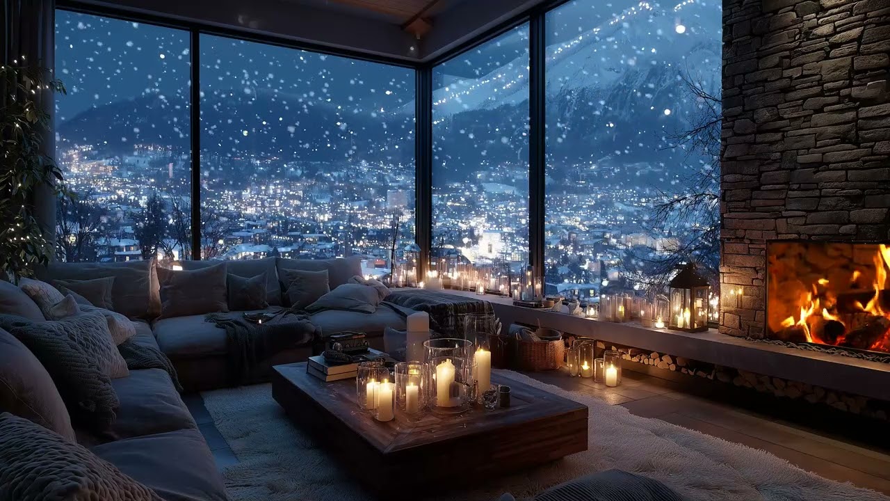 Winter Soft Piano Ambience | Gentle Keys for Deep Sleep, Relaxation & Healing
