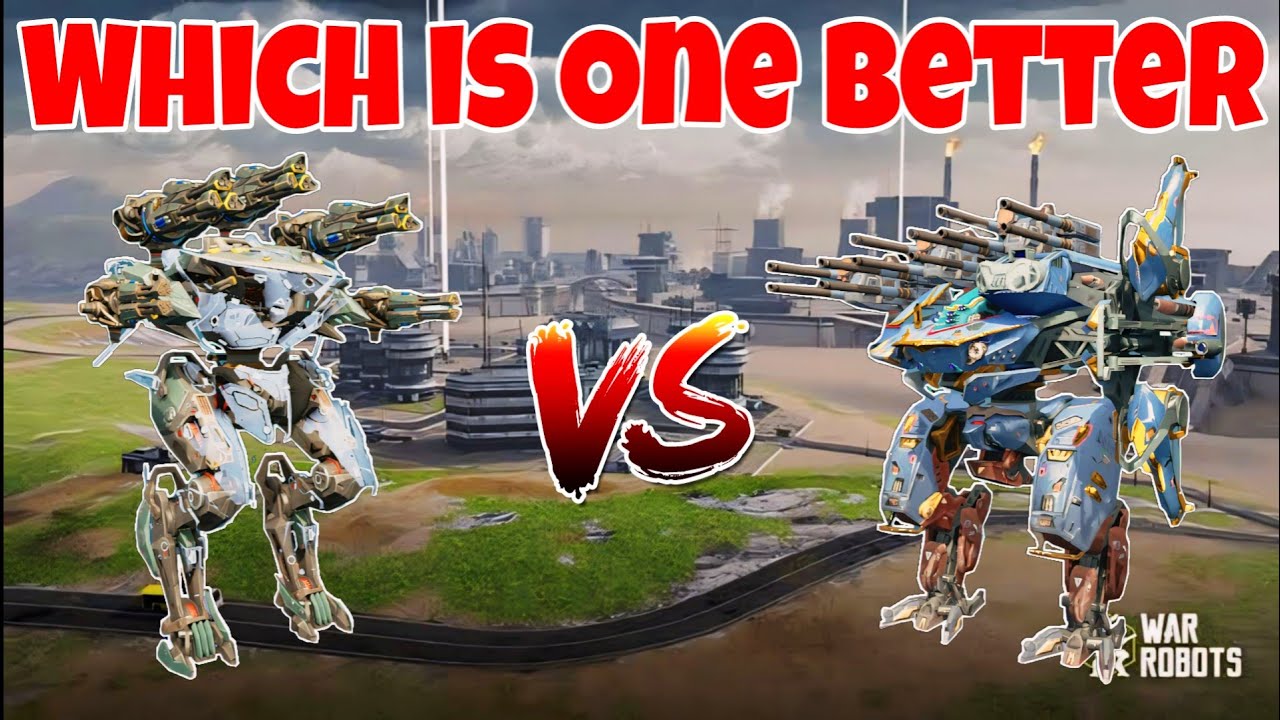 WR🔥 Eiffel[Nerf] VS Bersagliere Titan Comparison |WAR ROBOTS|