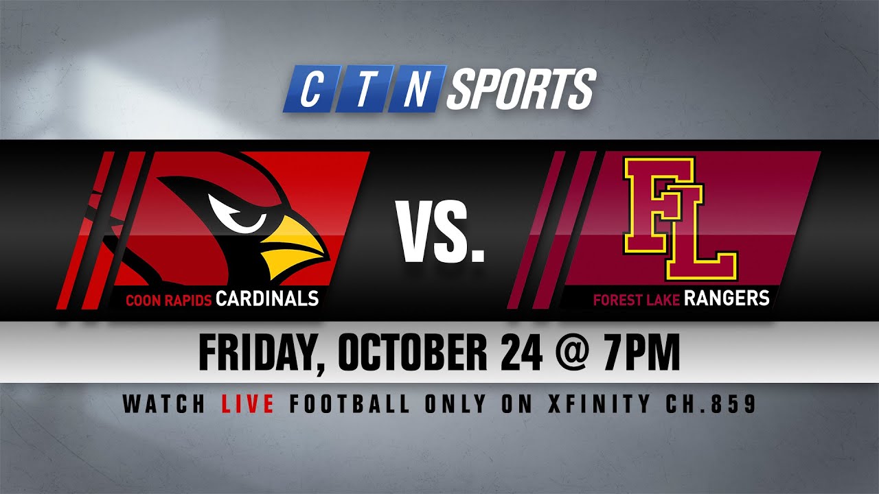 Prep Football Playoffs: Coon Rapids at Forest Lake 10.24.25