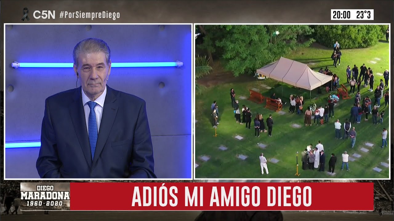 ADIÓS MI AMIGO DIEGO: La despedida de Víctor Hugo a Diego Maradona