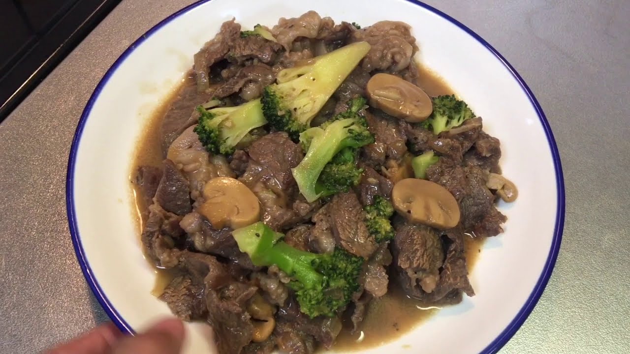 Creamy Beef Broccoli with Mushroom