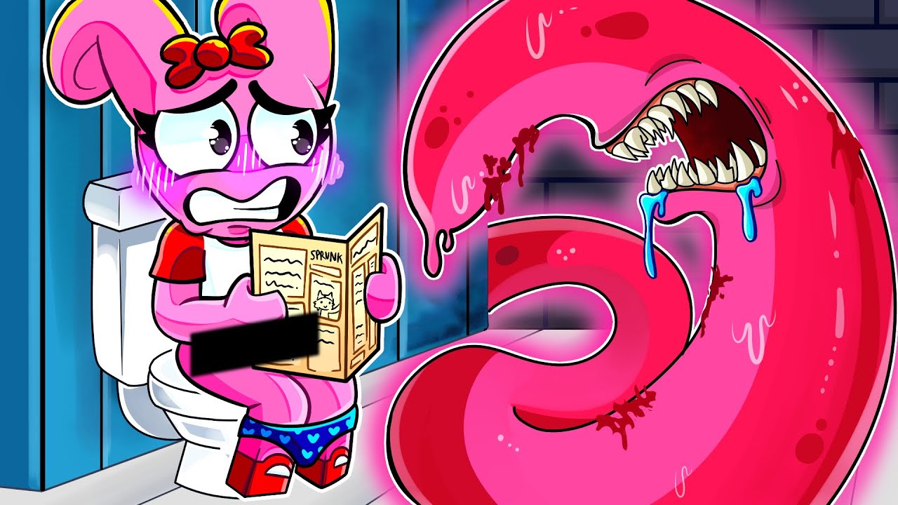 ¡Estoy ENCERRADA en un BAÑO DE CHICOS! 😨🚽💩 Sprunki Pinki