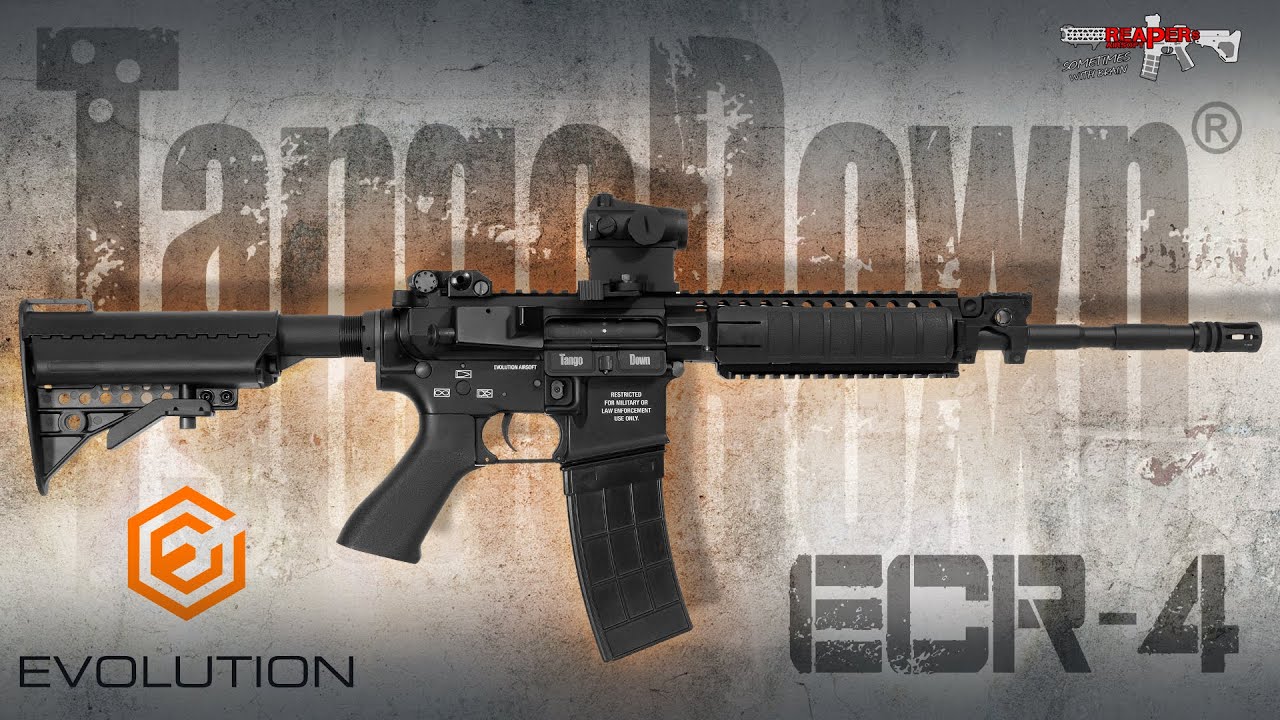 [Review] Evolution TangoDown ECR-4 AEG/S-AEG (King Arms ECR-5, ETS) 6mm Airsoft/Softair (German,DE)