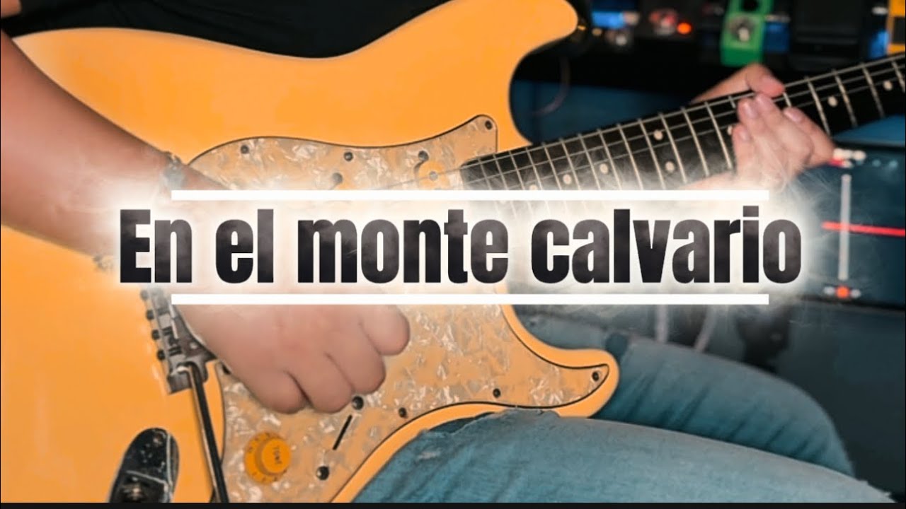 En el monte calvario instrumental versión cacau santos #guitar #viralvideo #bluelock 