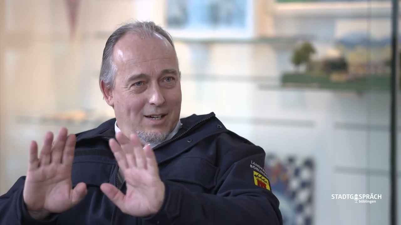 Guido Plischek, Kreisbrandmeister - Stadtgespräch Böblingen