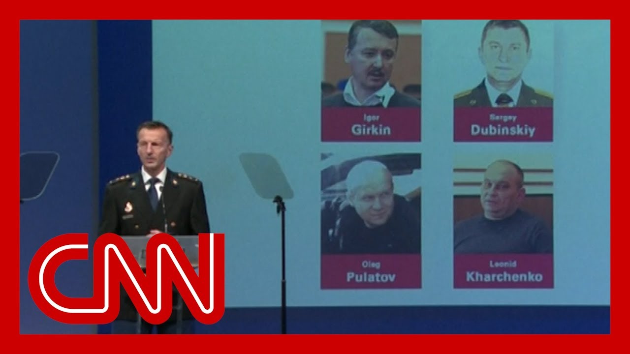 MH17 investigators name four suspects facing murder charges