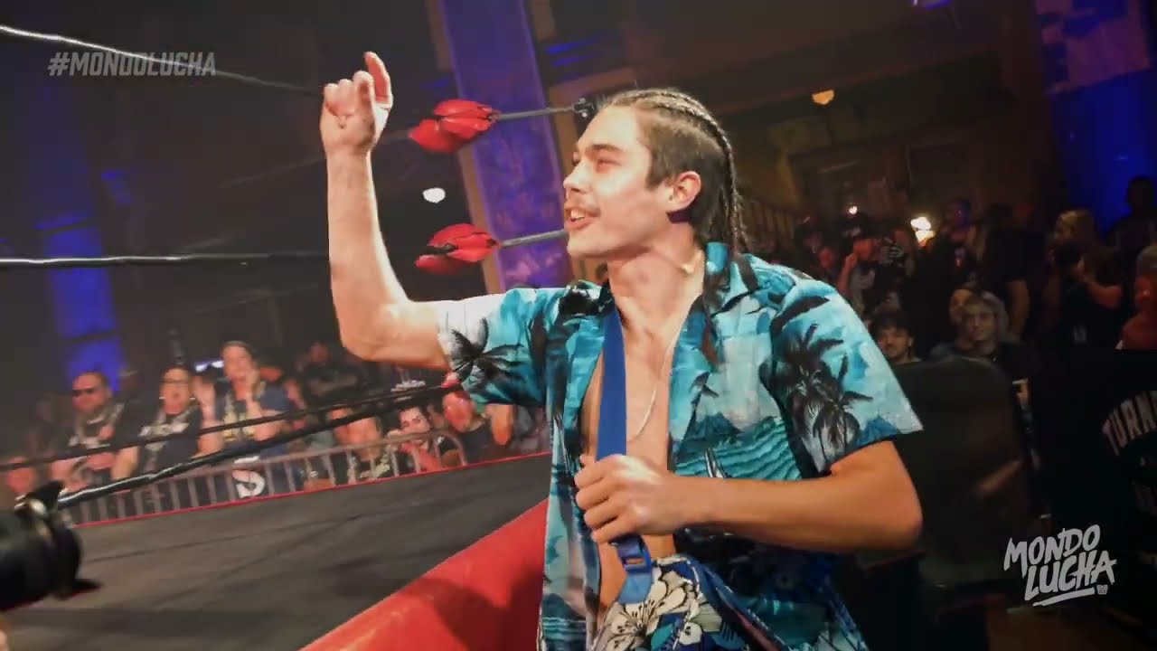 The Gav debuts at Mondo Lucha to roaring cheers, but the The Frontman Jah-C interrupts the party!!!