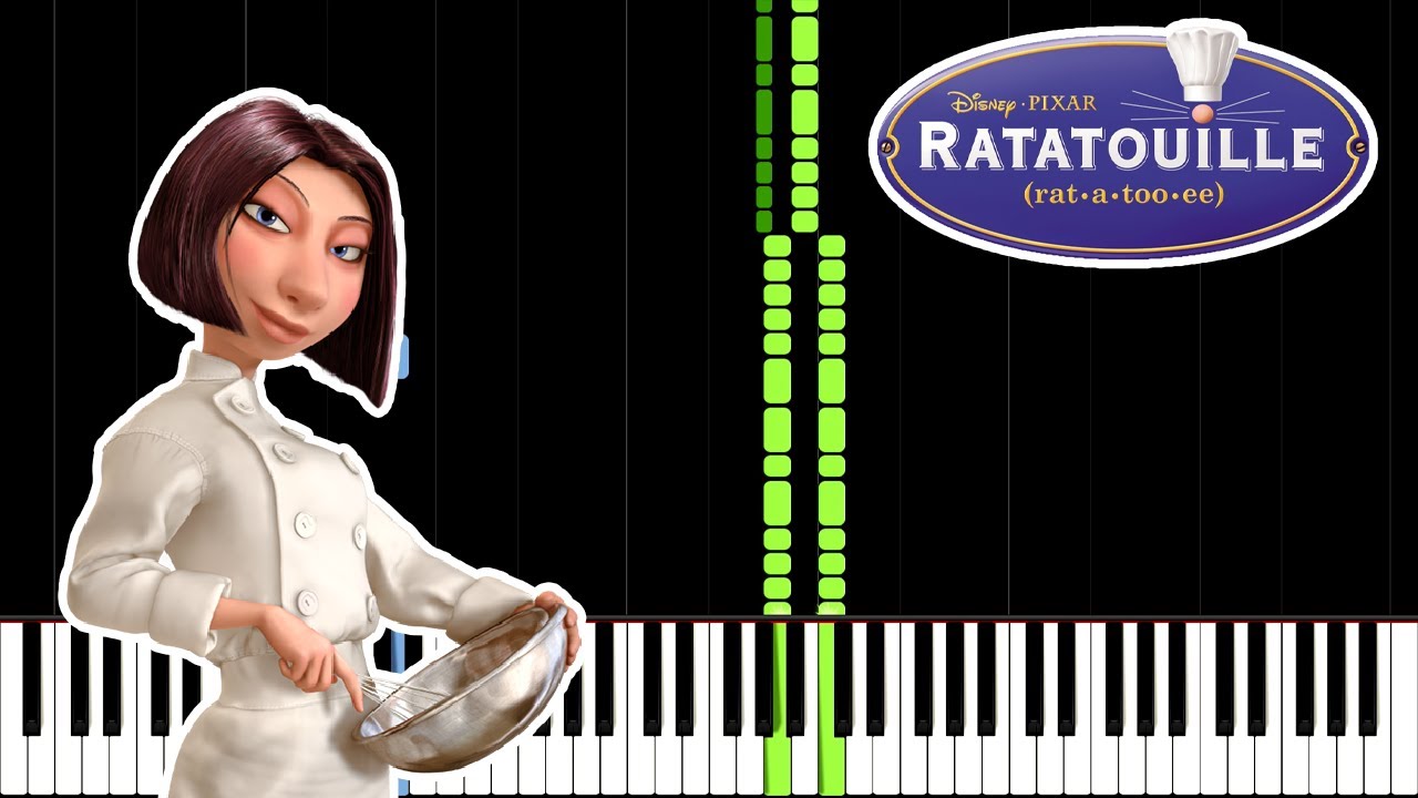 Colette Shows Him Le Ropes - Ratatouille (Piano Tutorial) [Synthesia]