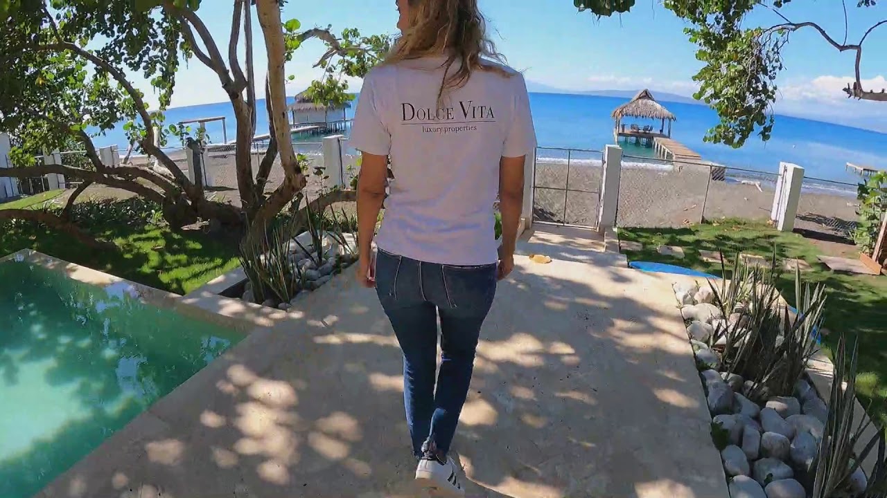 RECORRIDO EN LUJOSA VILLA EN PALMAR DE OCOA!