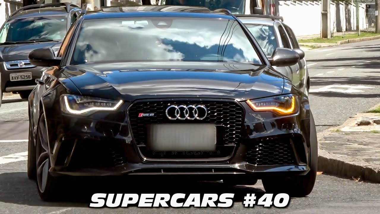 SUPERCARS #40 | AUDI RS6, R8, LAMBORGHINI HURACAN, BMW M4, M3 E + CARROS ESPORTIVOS!