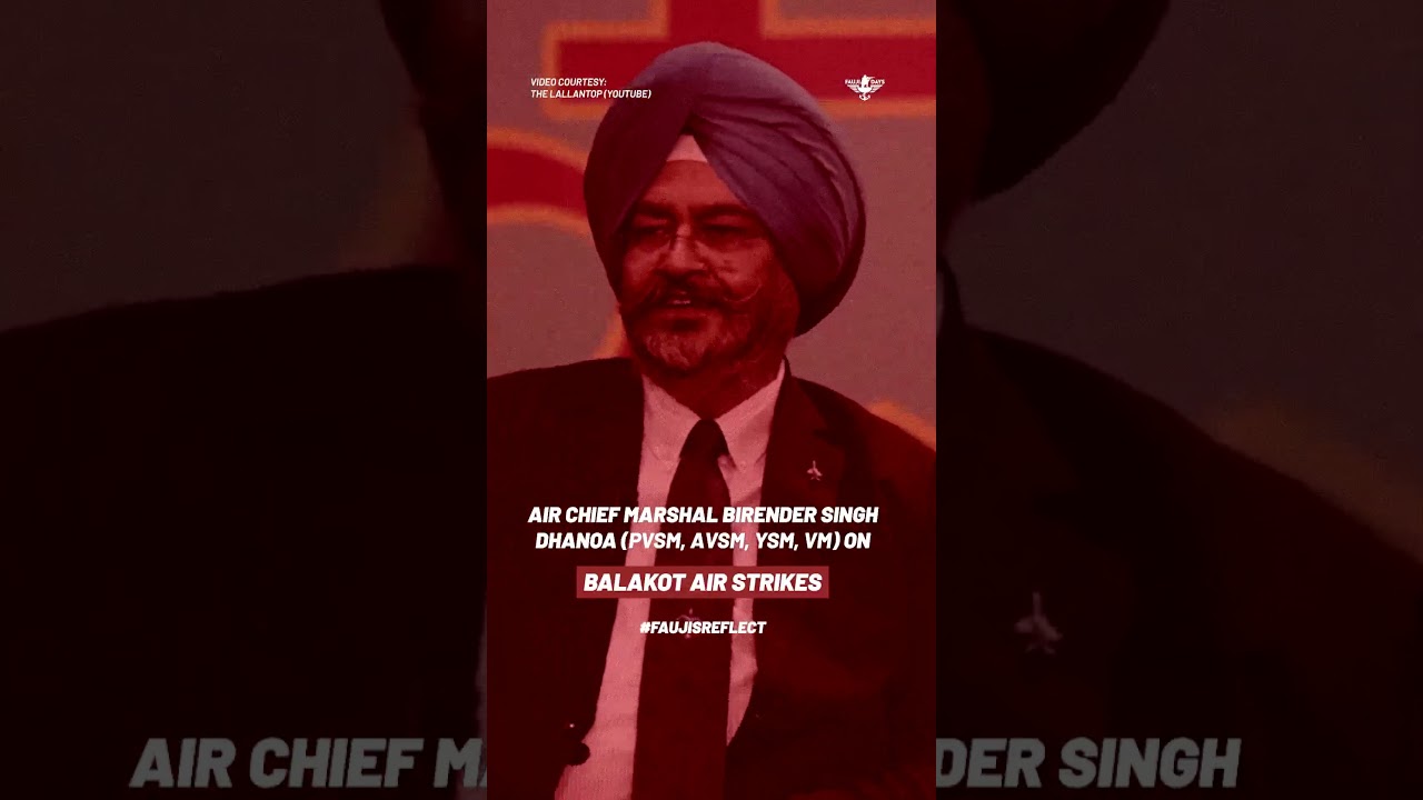 How India Planned the Balakot Air Strike | Exclusive Insights from ACM Dhanoa