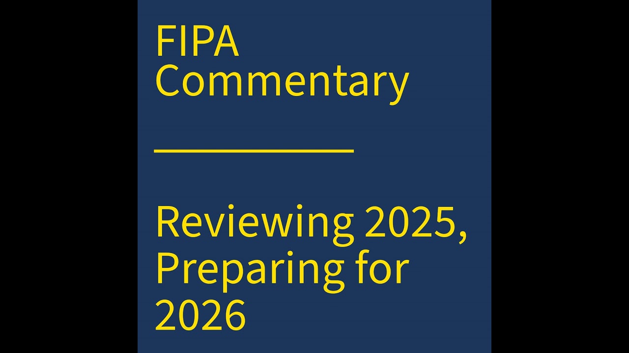 Commentary: Reviewing 2025, Preparing for 2026