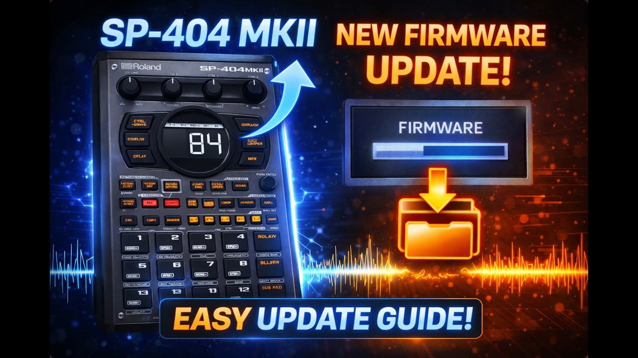 How to update SP-404MKII firmware