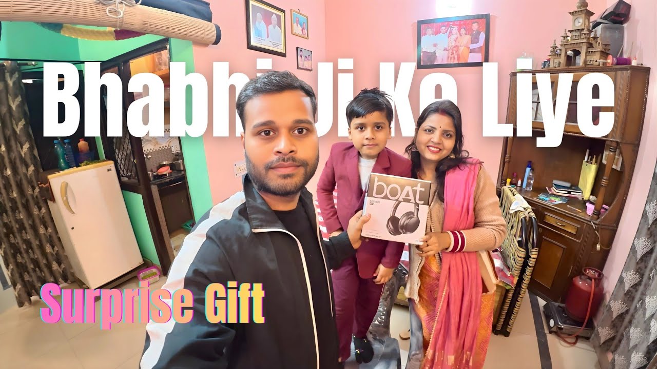 Bhabhi Ji Ke Liye Surprise Gift 🎁 | Crazy Anuj Vlogs | Daily Family Vlog 