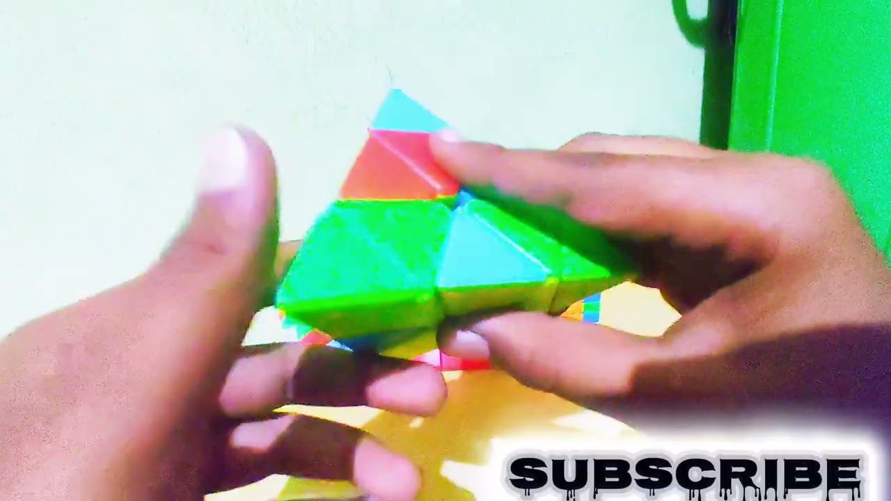  Guys solving pyramix you want to learn to see this video guys this is cool 😎