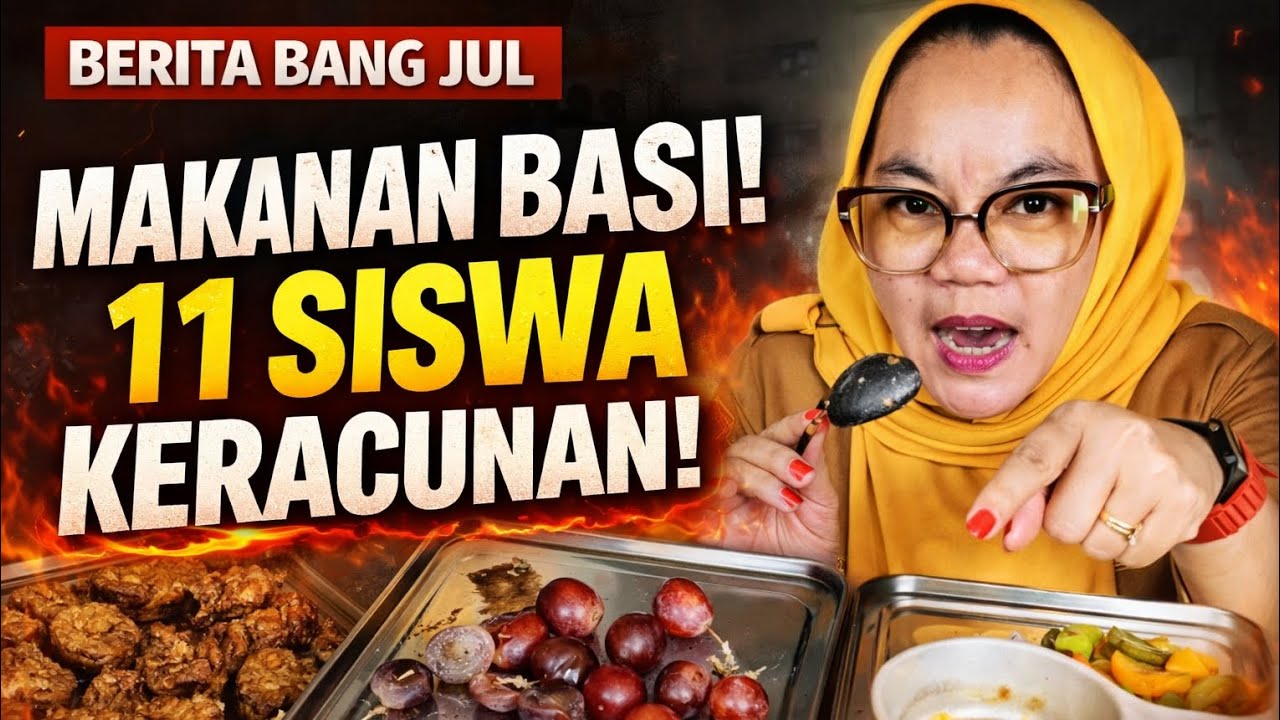 GURU SD LABRAK DAPUR MBG: 11 SISWA KERACUNAN MAKANAN BASI