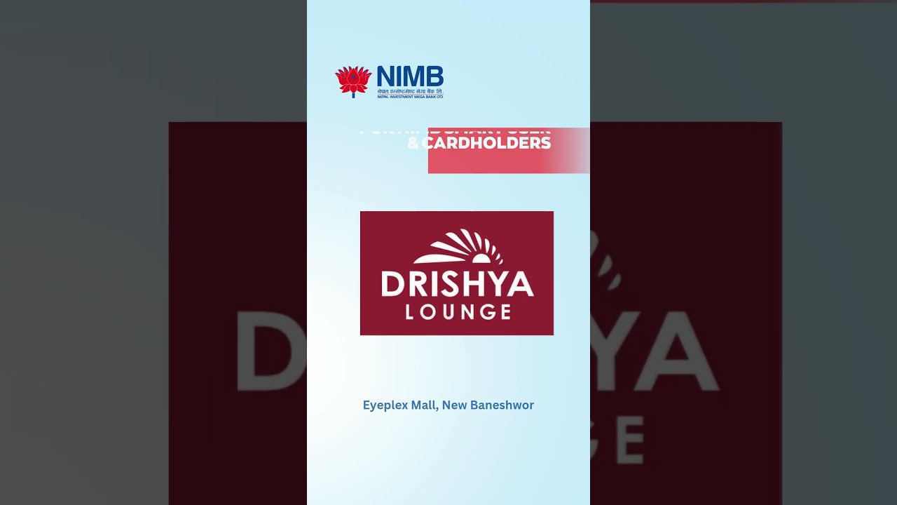 Discount Offer for NIMB Smart Users/NIMB Cardholders @Drishya Lounge 15% Discount on Food & Beverage