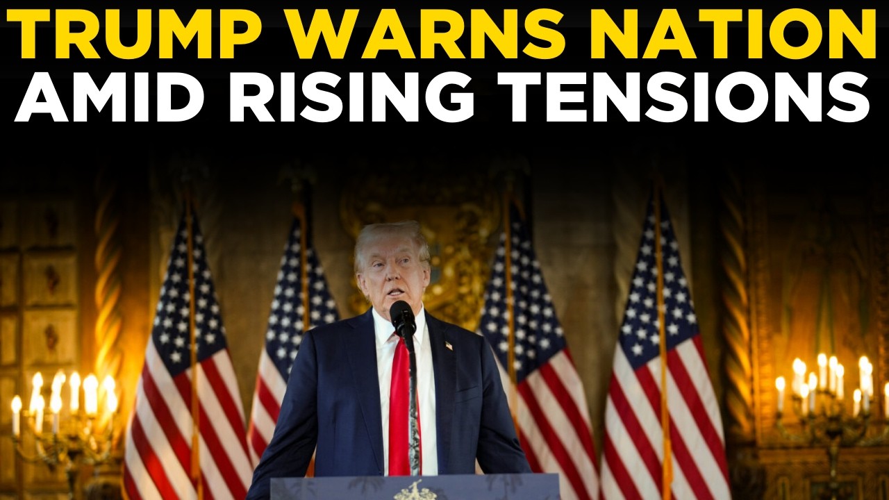 TRUMP LIVE: Donald Trump Issues Urgent Warning as US Placed on High Alert Amid Rising Tensions