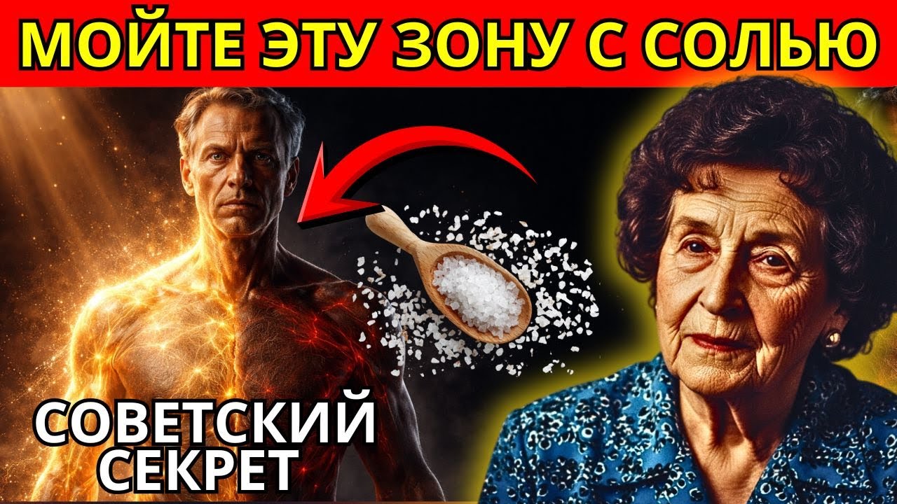 Мойте Эти Зоны С Солью — И Тело Перестанет Болеть На 100% | Эффективнее Лекарств | Метод Бехтеревой
