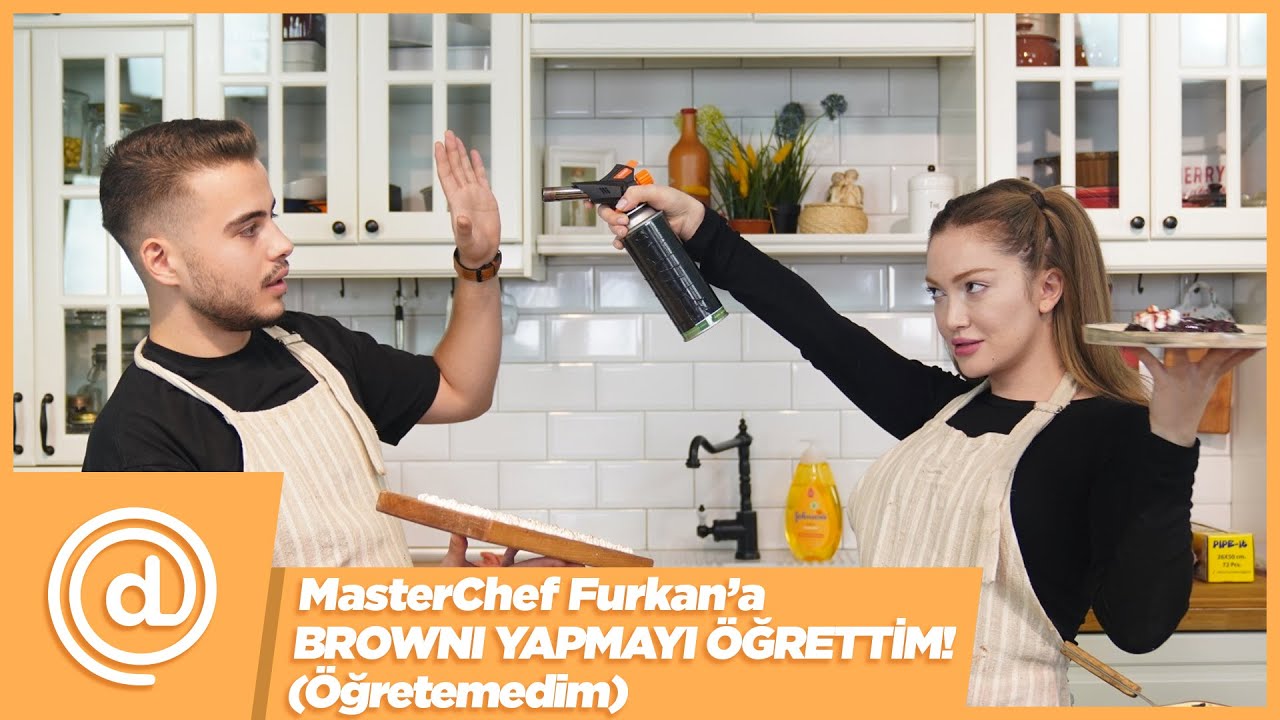 MasterChef Furkan'a browni yapmayı öğrettim! (Öğretemedim)