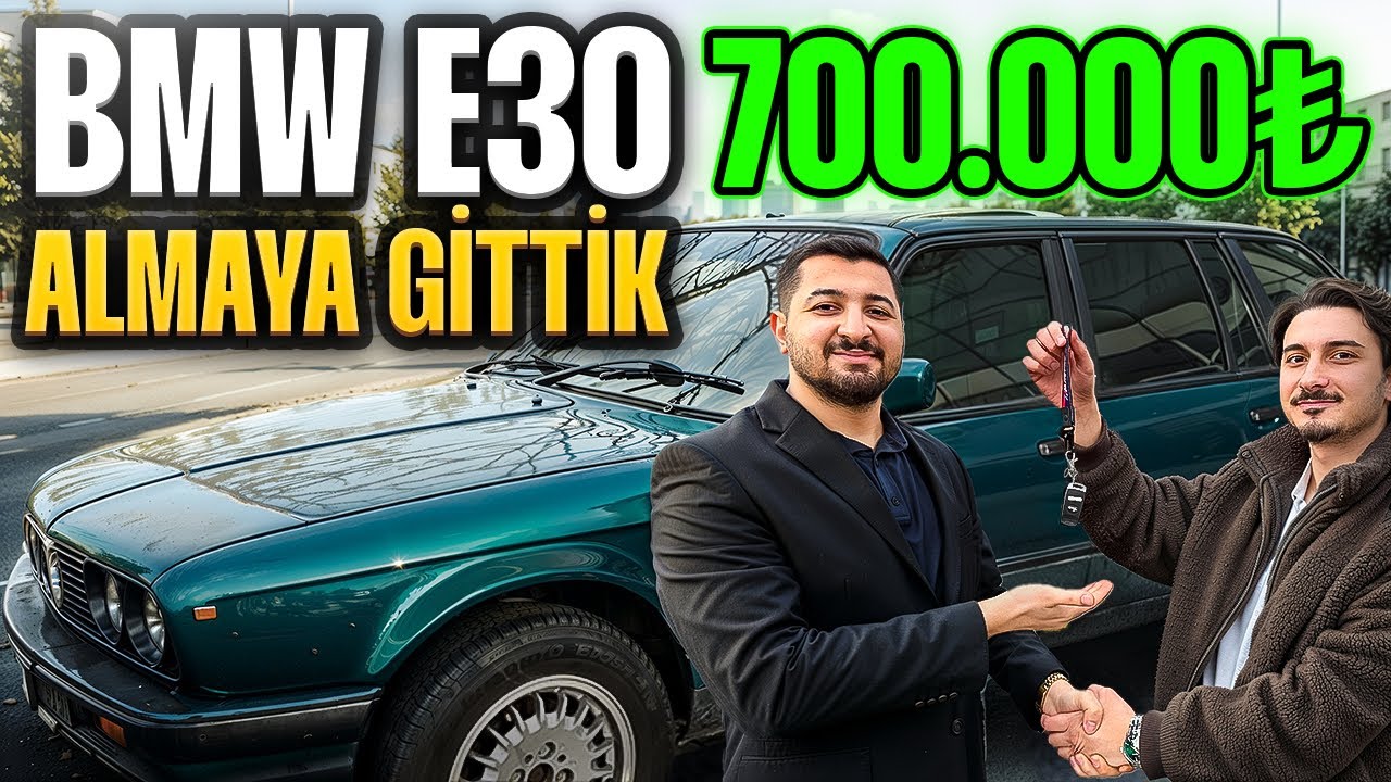 BMW E30 ALMAYA GİTTİK!