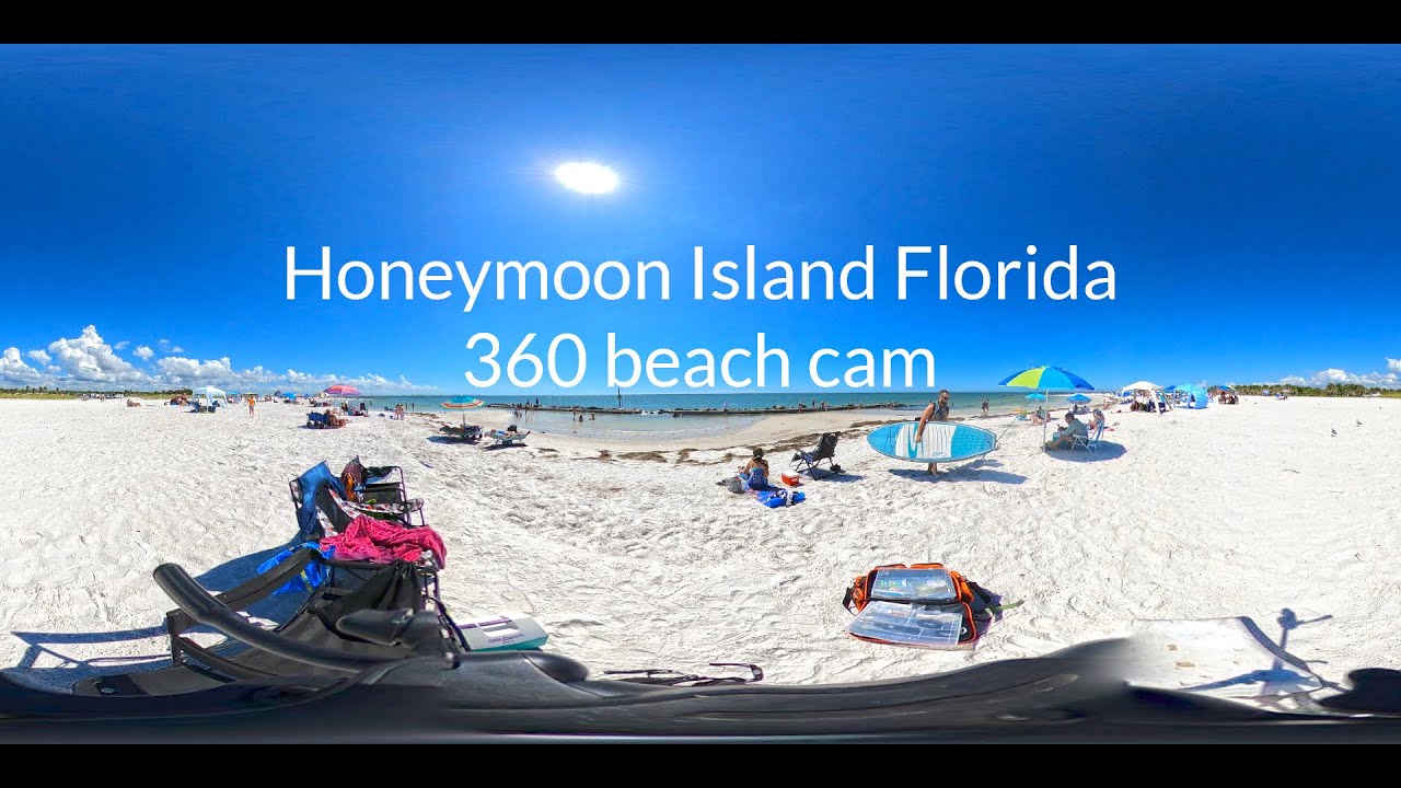 8 minutes on Honeymoon island beach in 360