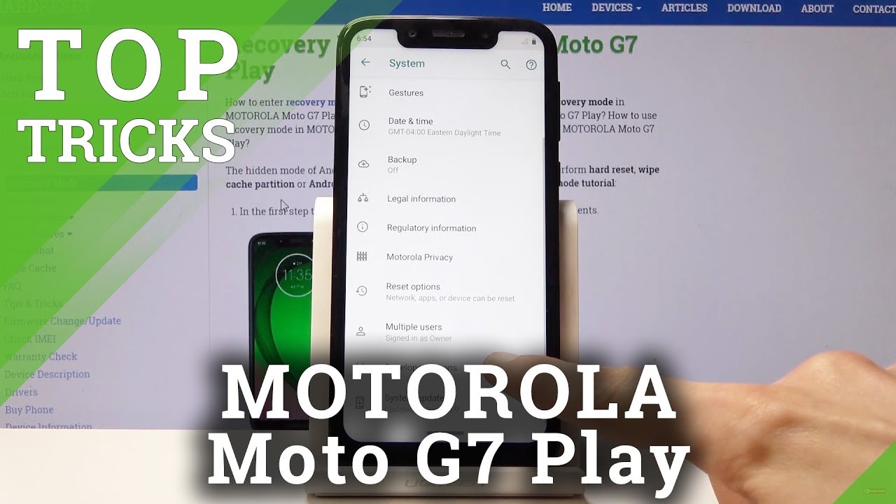 Motorola Moto G7: Лучшие советы и хитрости
