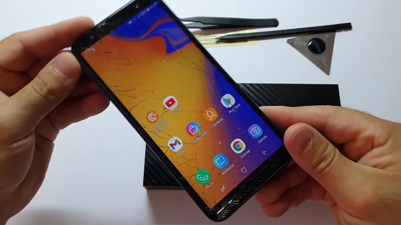 How To Replace Samsung galaxy J4 Core LCD Screen #BeOnline