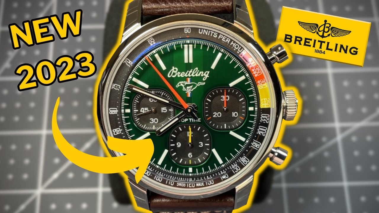 NEW Breitling Release 2023 - Top Time B01 Ford Mustang Review - An automotive inspired luxury watch!