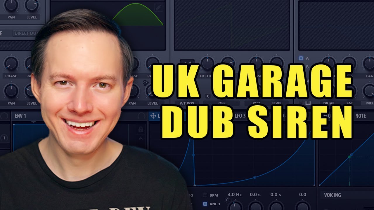 How to Make a UKG Dub Siren from Scratch