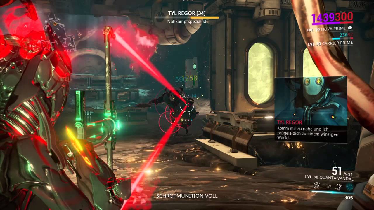 Warframe Tyl Regor Easy Kill