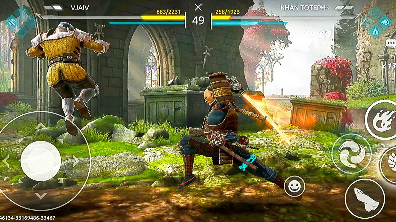 COMBAT FIGHTING 🔥 4 KNOCKDOWN | SHADOW FIGHTING 4 
