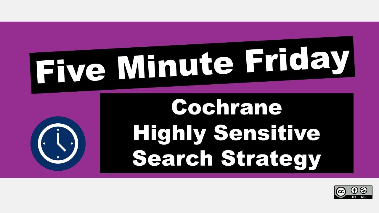 A VALIDATED Search Filter to Identify Randomized Controlled Trials | Five Minute Friday