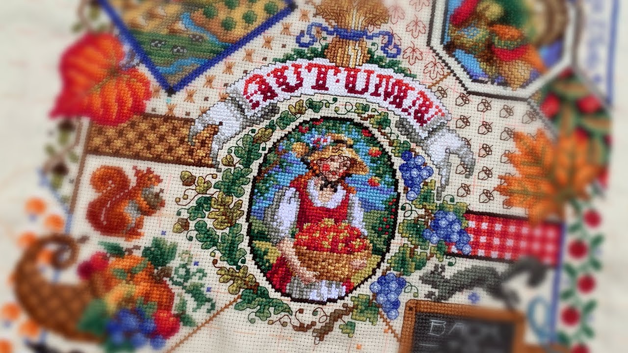 Flosstube #1-- My Vintage Cross Stitch Treasure Box!