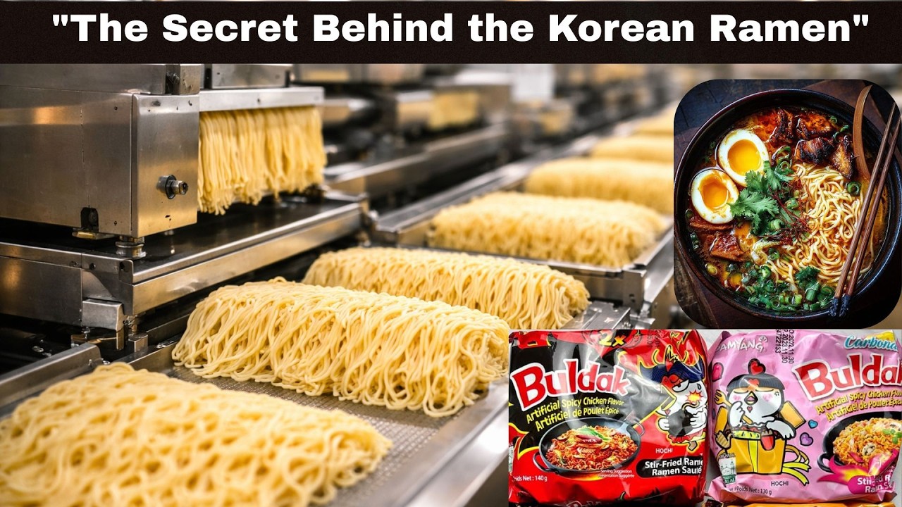 Inside the Modern Noodle Factory: How Instant Noodles and Cup Noodles Are Made Factory Vision