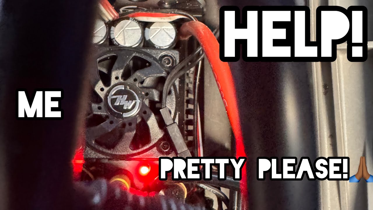 Red Blinking Light Of Death! Hobbywing Max6 G2 ESC 1200kv G2 motor. XMAXX #rc