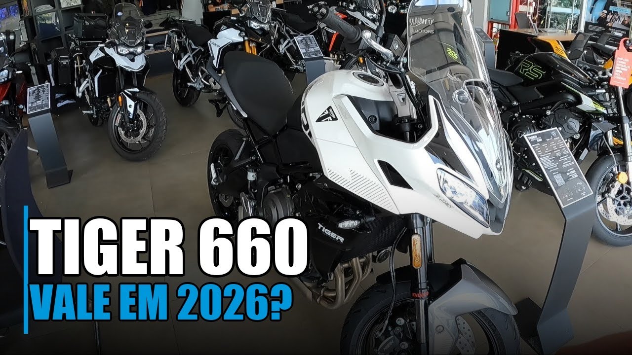 NOVA TRIUMPH TIGER 660 PREÇOS,  PROMOÇOES E TEST RIDE