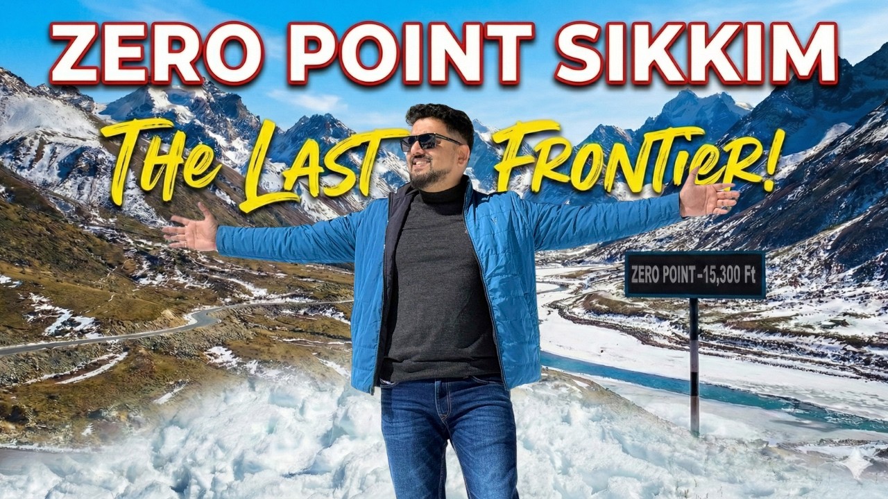 North Sikkim Tour Guide | Zero Point, Yumthang Valley & Mt. Katao | Sikkim Vlog Ep 1