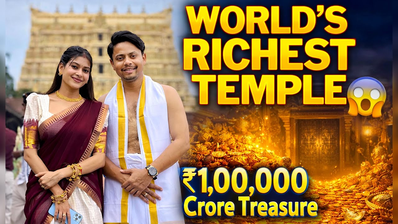 &ldquo;Finally Visited the World&rsquo;s Richest Temple 🙏 | Padmanabhaswamy Temple Vlog | Kerala&rdquo;