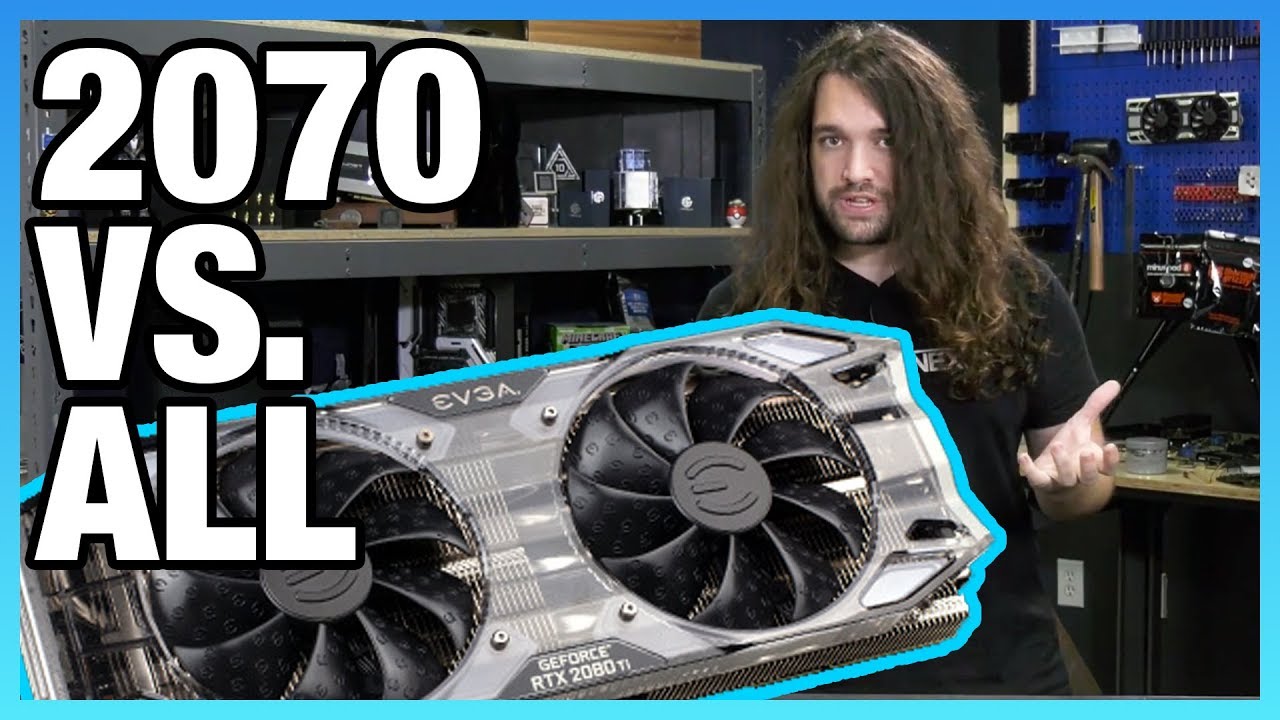 EVGA RTX 2070 Review & Overclocking vs. GTX 970, 1070, & More