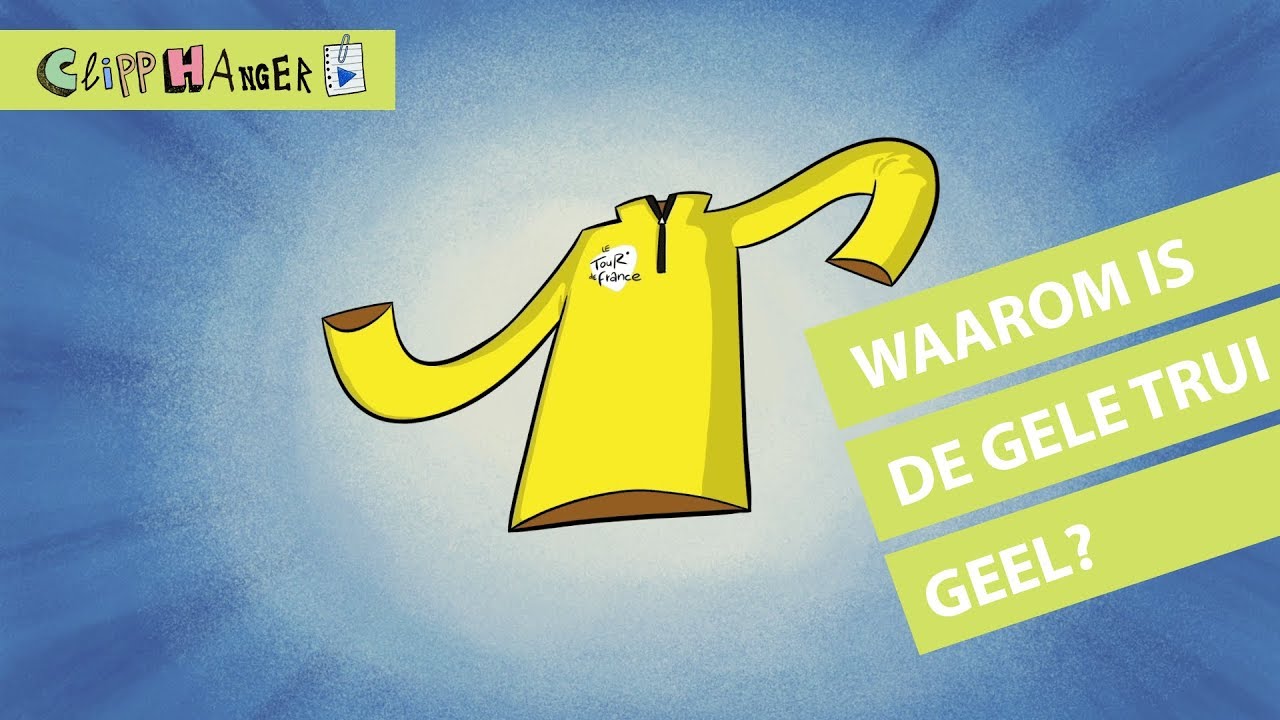 Waarom is de gele trui geel?