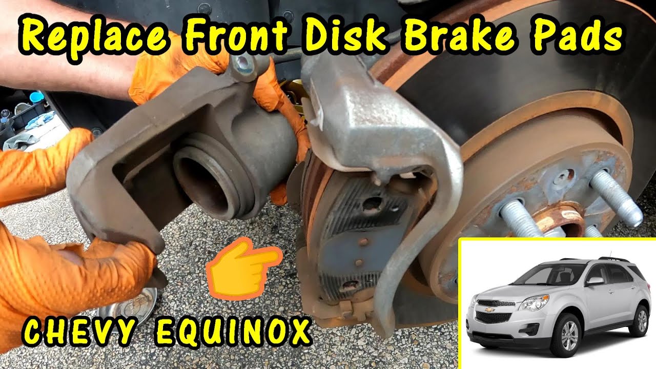How to Replace Front Disc Brake Pads 2010 to 2022 Chevy Equinox