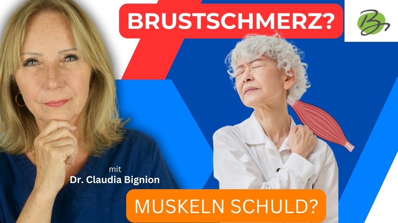 Brustschmerzen durch Muskelverspannungen: Das Engegefühl erklärt | Teil 3 mit Dr. Claudia Bignion