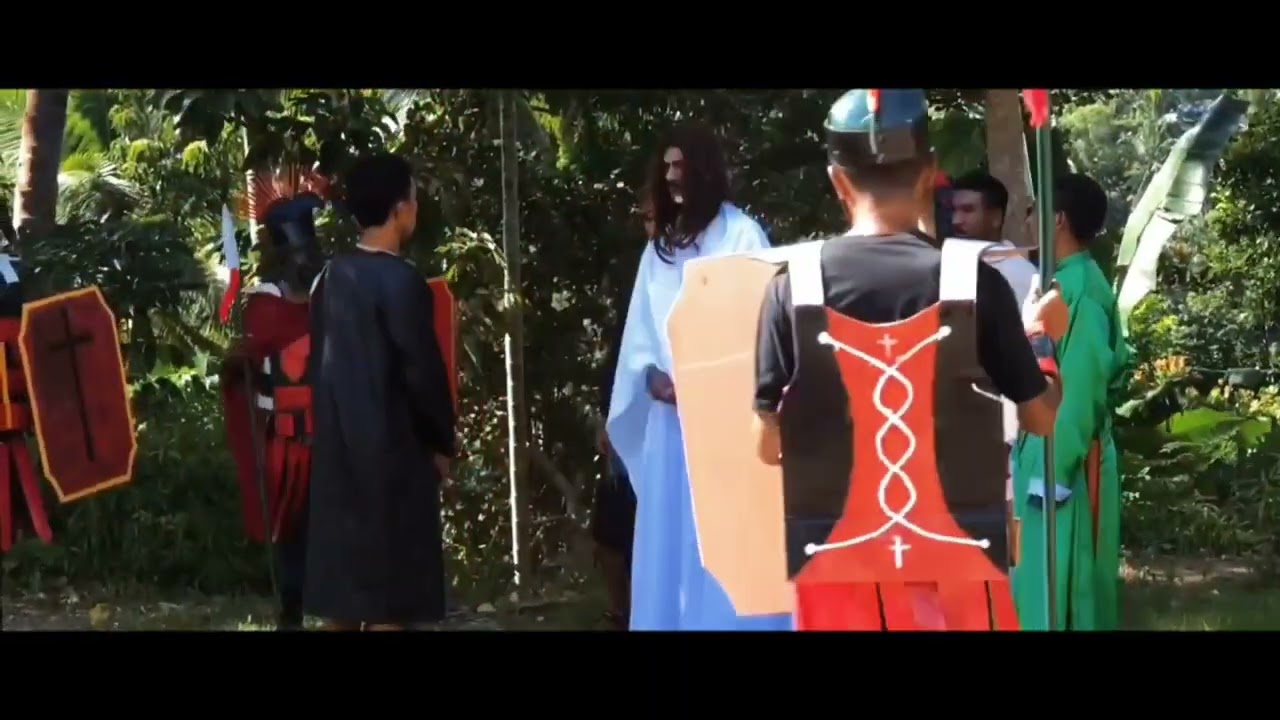 TABLO Kisah sengsara Yesus ( Stasi St.Martinus Watuwoso Paroki St.Petrus Martir Kotakeo )