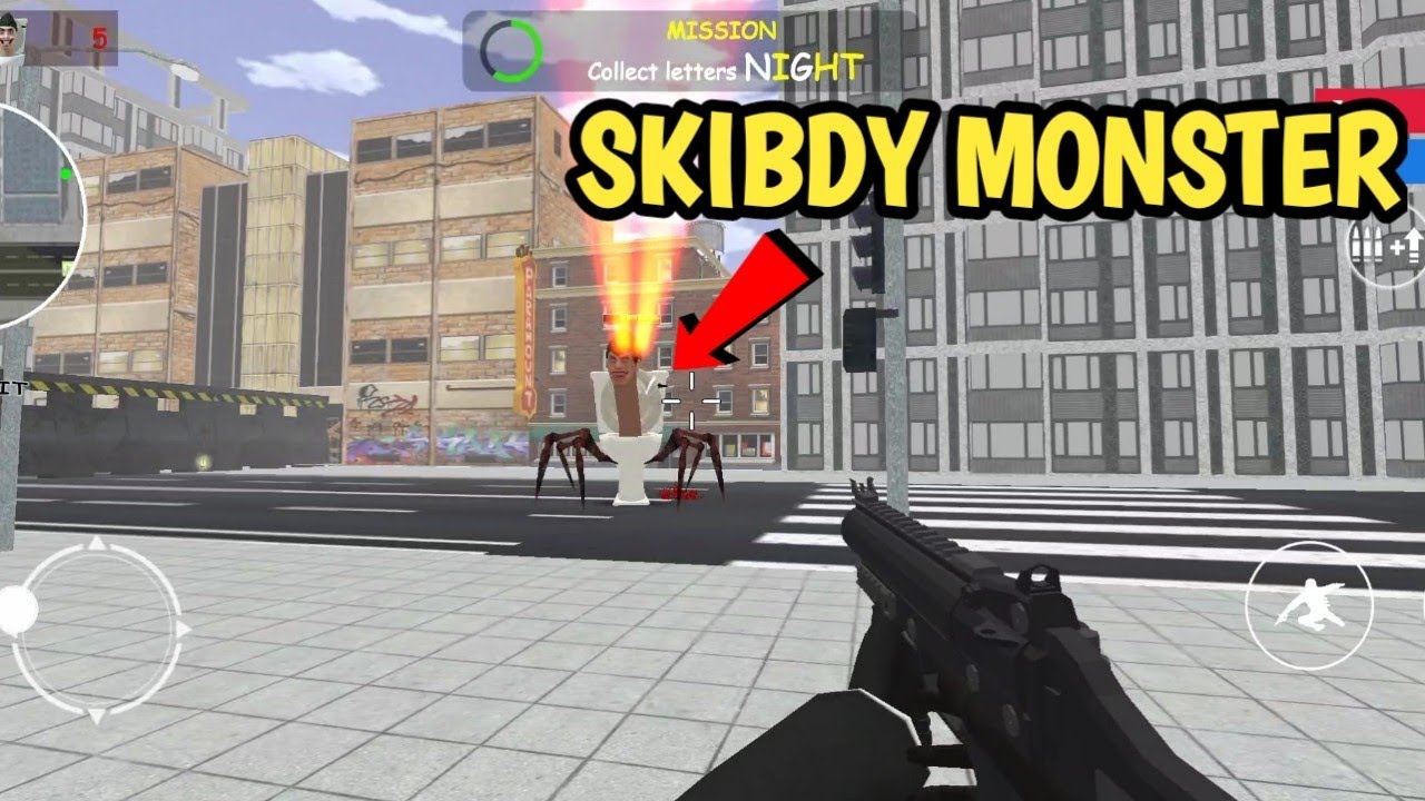 Shoot Skibd Toilet Survival.io - Gameplay Walkthrough