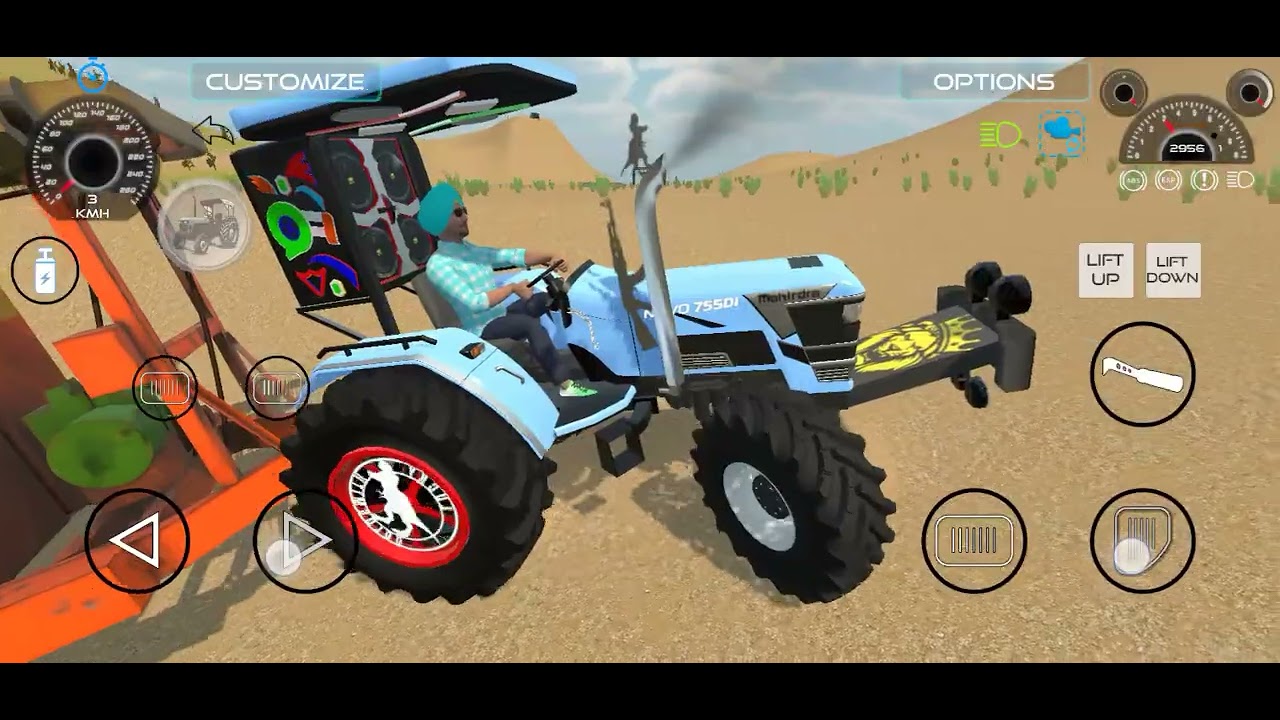 Modified Tractor Games: Indian Tractor (Tractor Wala Game) - Tractor Game Android Gameplay 2026