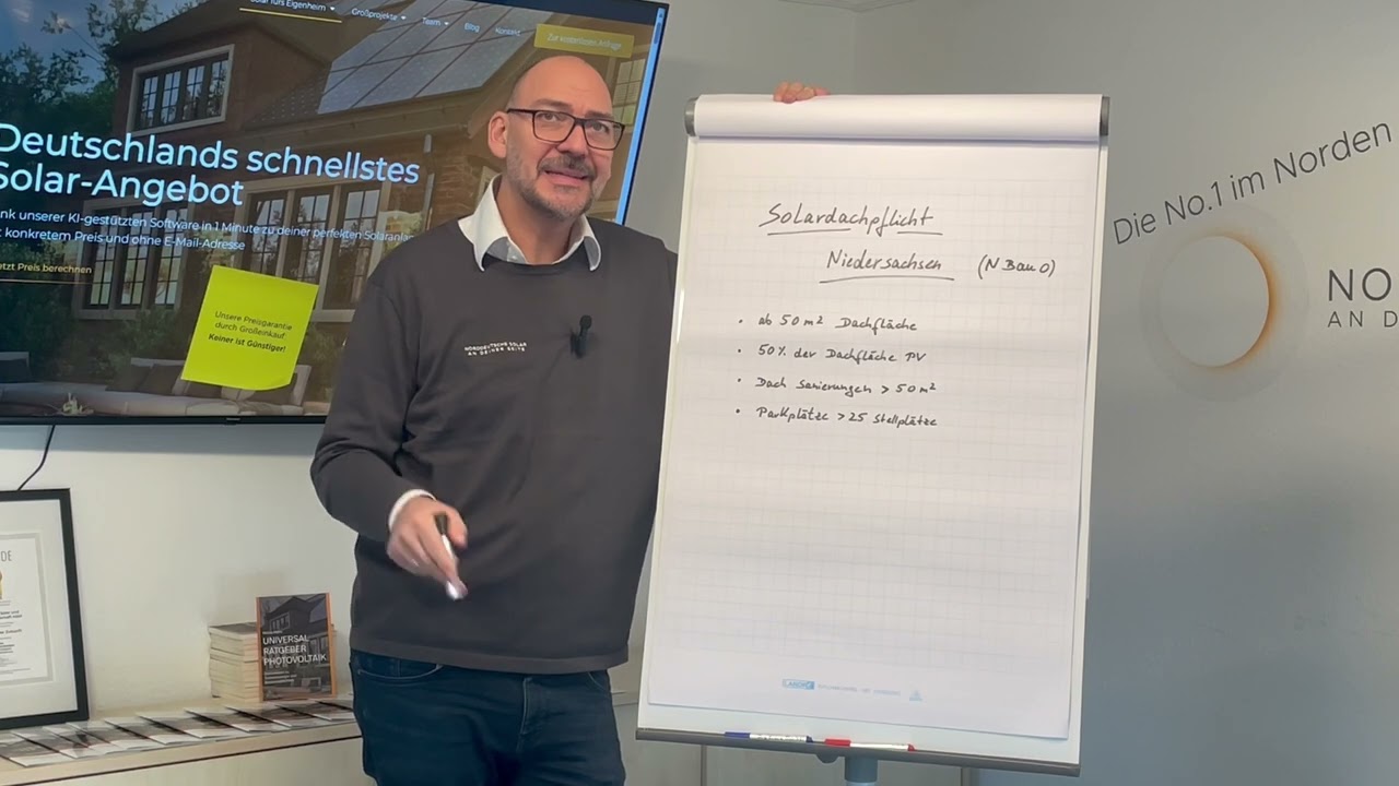 Solarpflicht 2025 in Niedersachsen: Die wichtigsten Details