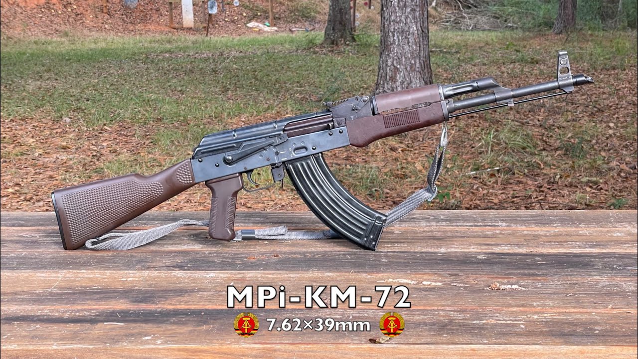Shooting a clone of the East German MPi-KM-72 🇩🇪