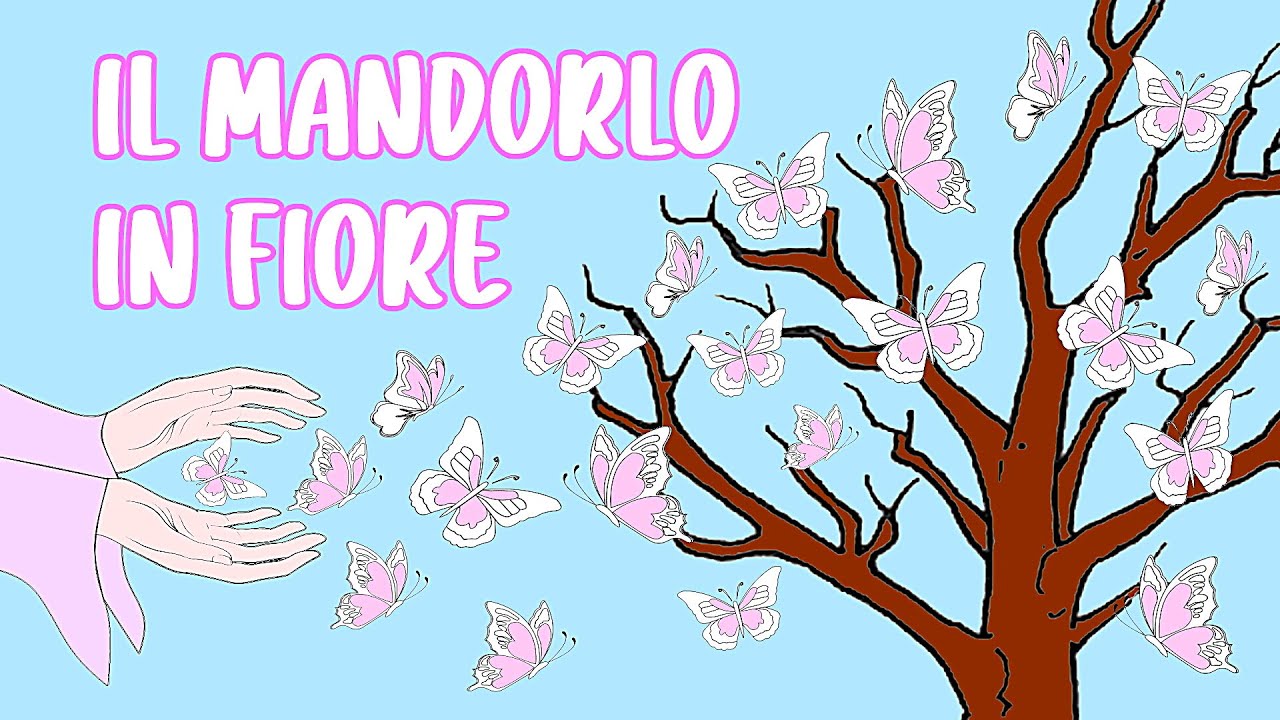 🌸 IL MANDORLO IN FIORE: Storia illustrata sulla Primavera con vignette e comprensione del testo 📚📖