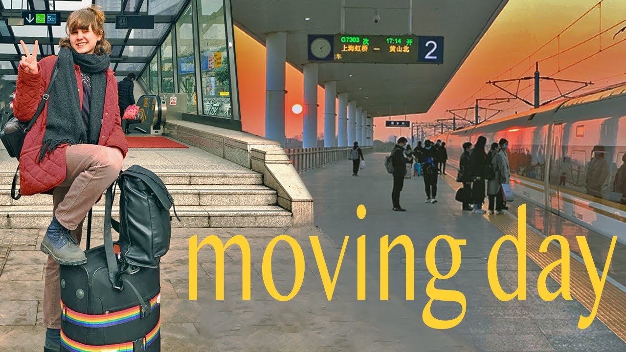 moving across China ~ model vlog